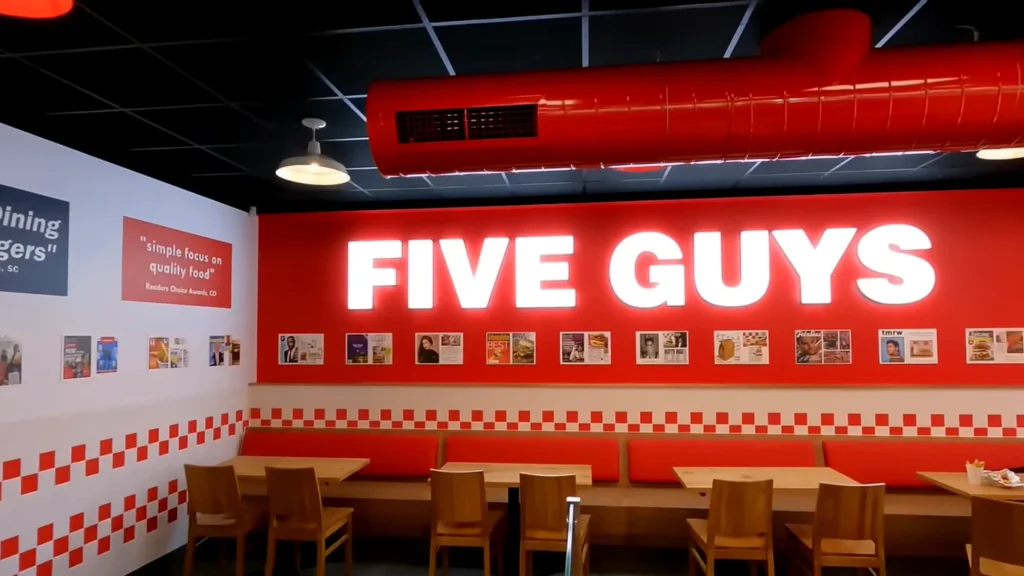 Five Guys menu prices 12 Five Guys menu prices in Australia