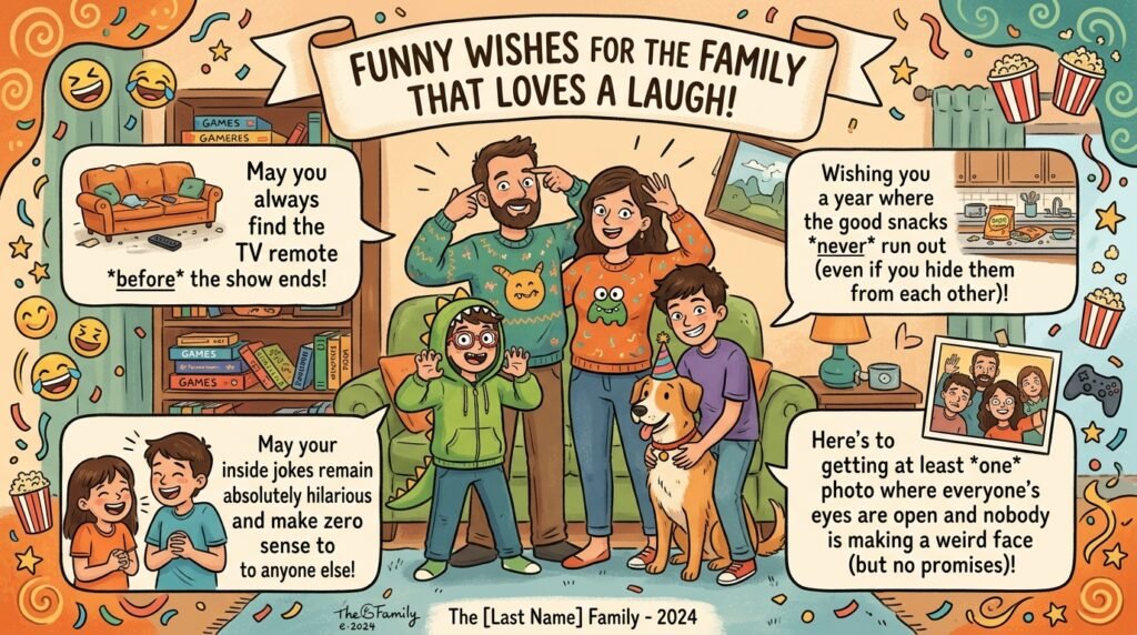 Talent & Benefits: Heartfelt Baby Girl Wishes for Every Kind of Welcome 3 Funny wishes for family laughs 202608141039