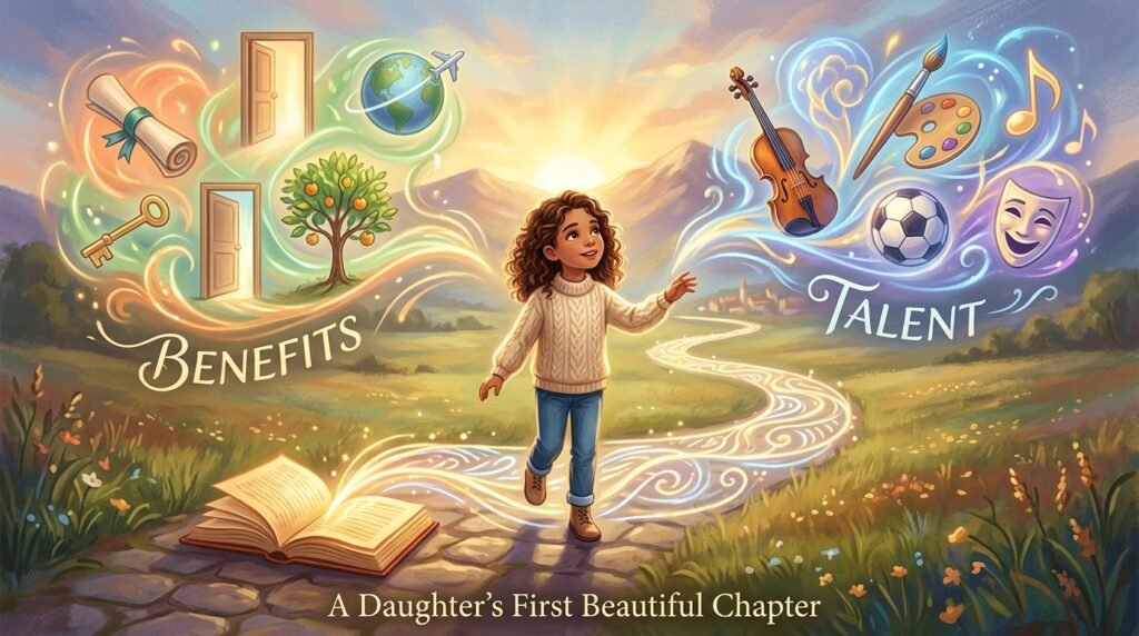 Talent & Benefits: Heartfelt Baby Girl Wishes for Every Kind of Welcome 2 Talent and benefits for daughter 202608141039