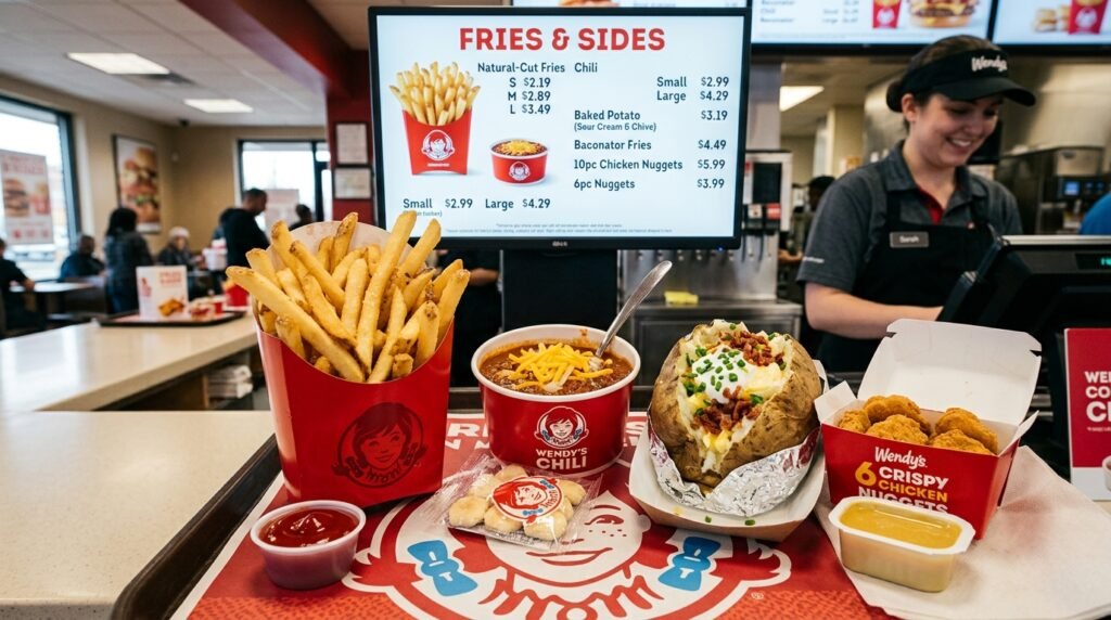 What are the Wendy's Fries & Sides Prices? 2 Wendys Fries and Sides Pricing 202608151004