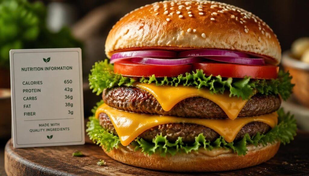 Double Cheeseburger: Ingredients, Calories, Nutrition, Allergens, and What Makes It Different 3 Double Cheeseburger Nutrition