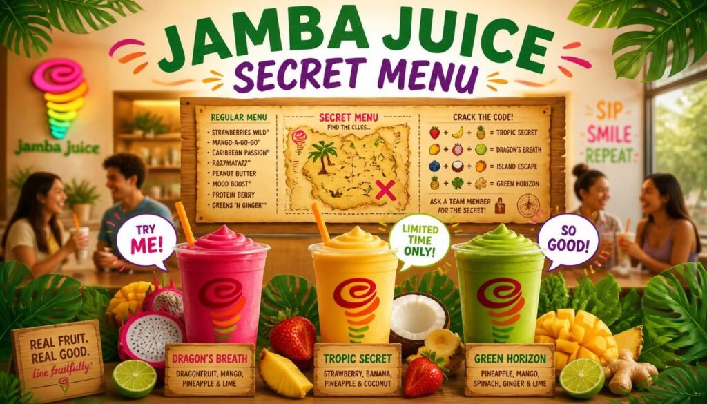 What Is on the Jamba Juice Secret Menu? 5 What Makes the Jamba Juice Secret Menu So Fun?