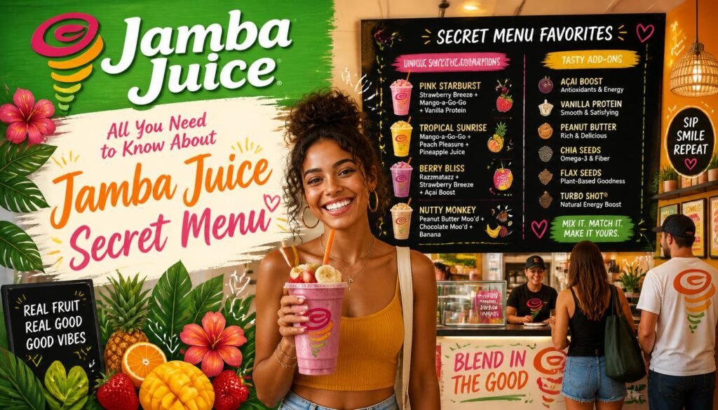 What Is on the Jamba Juice Secret Menu? 2 The Jamba Juice Secret Menu
