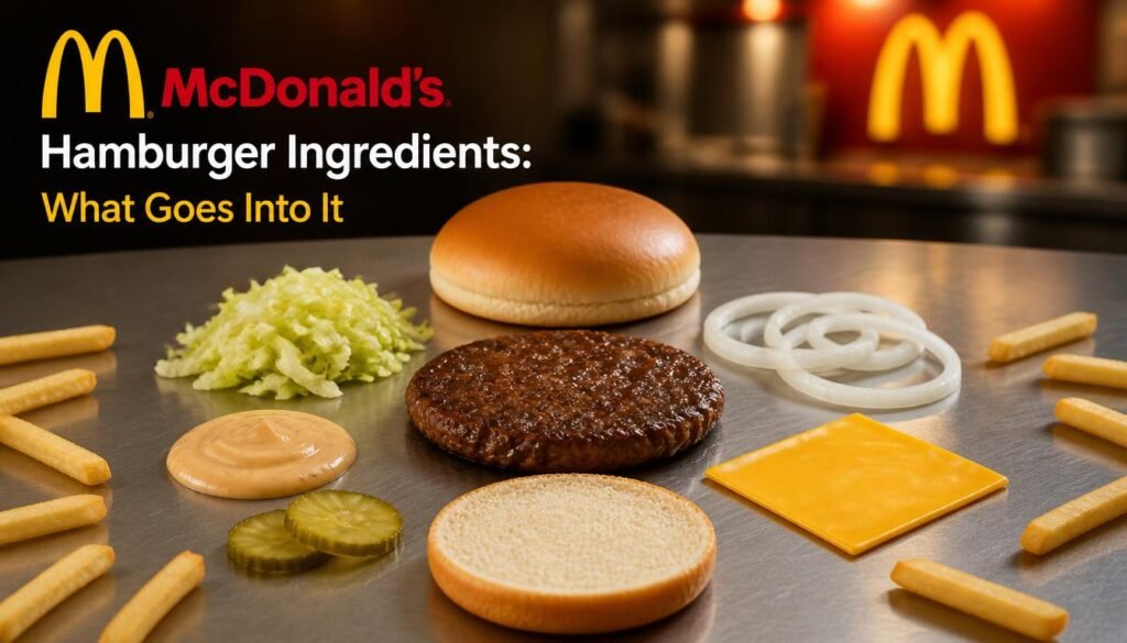 Hamburger: The Classic McDonald’s Burger 2 McDonald’s Hamburger Ingredients