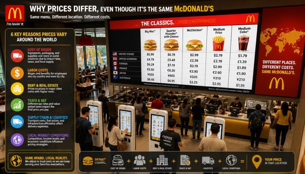 McDonald's Drink Prices: Complete Menu Guide for 2026 3 Why McDonald’s Prices Vary by Location