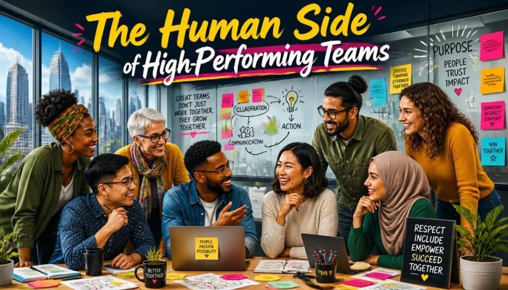 Training & Perks: How McDonald’s Builds Skills, Careers, and Confidence 5 gpt image 2 A vibrant and dynamic illustration of a high performing team in a collaborative 0