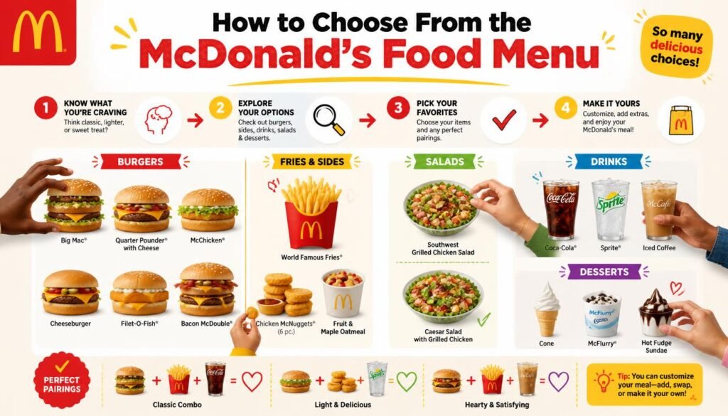 McDonald's Menu: A Complete Guide to Breakfast, Burgers, Chicken, Drinks, Desserts, and More 5 McDonald's Food Menu