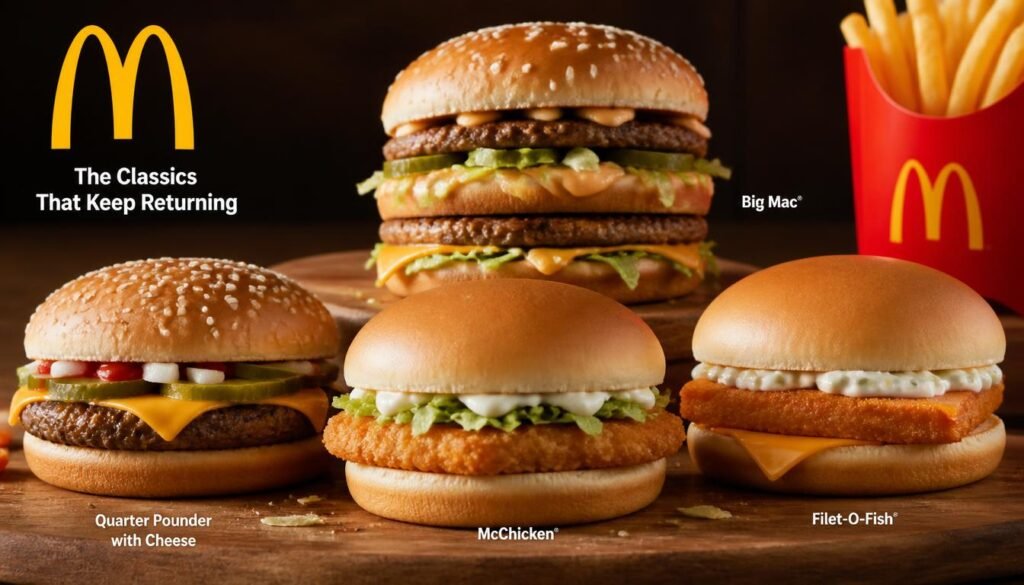 McDonald's Menu: A Complete Guide to Breakfast, Burgers, Chicken, Drinks, Desserts, and More 2 McDonald's Menu Burgers