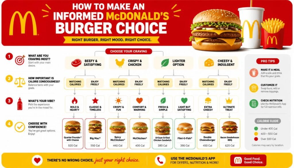 Hamburger: The Classic McDonald's Burger 5 McDonald's Burger Choice