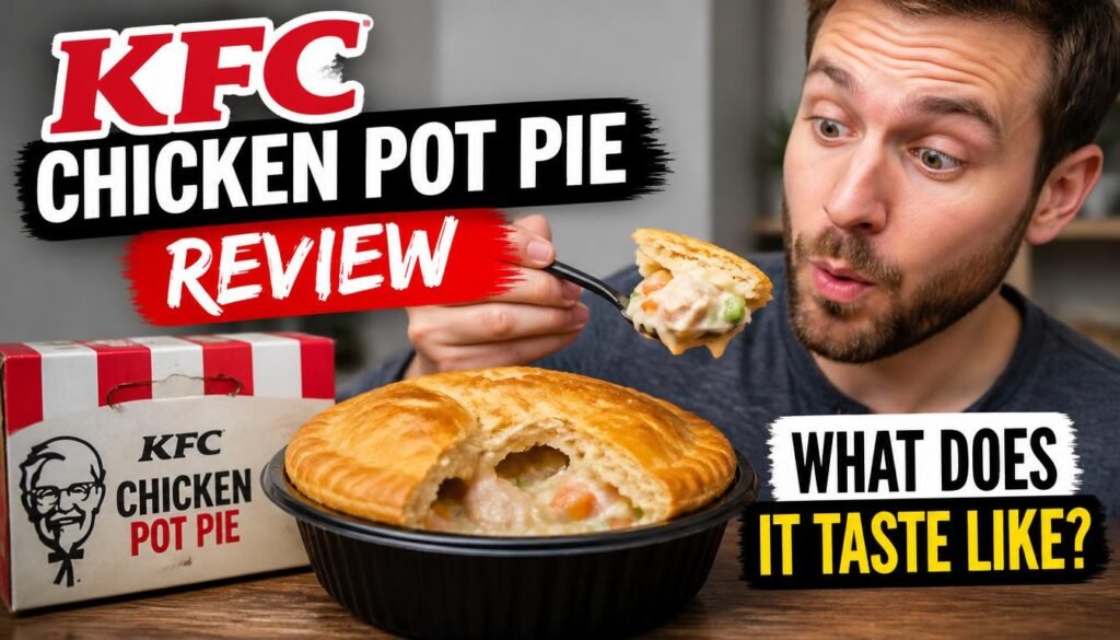 KFC Chicken Pot Pie Price: Cost, Calories, Ingredients, Reviews, and Best Ways to Order 3 KFC Chicken Pot Pie Review