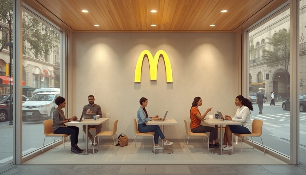 You're connected to free McDonald’s Wi-Fi! 4 McDonald’s Wi-Fi as a Tiny Public Space