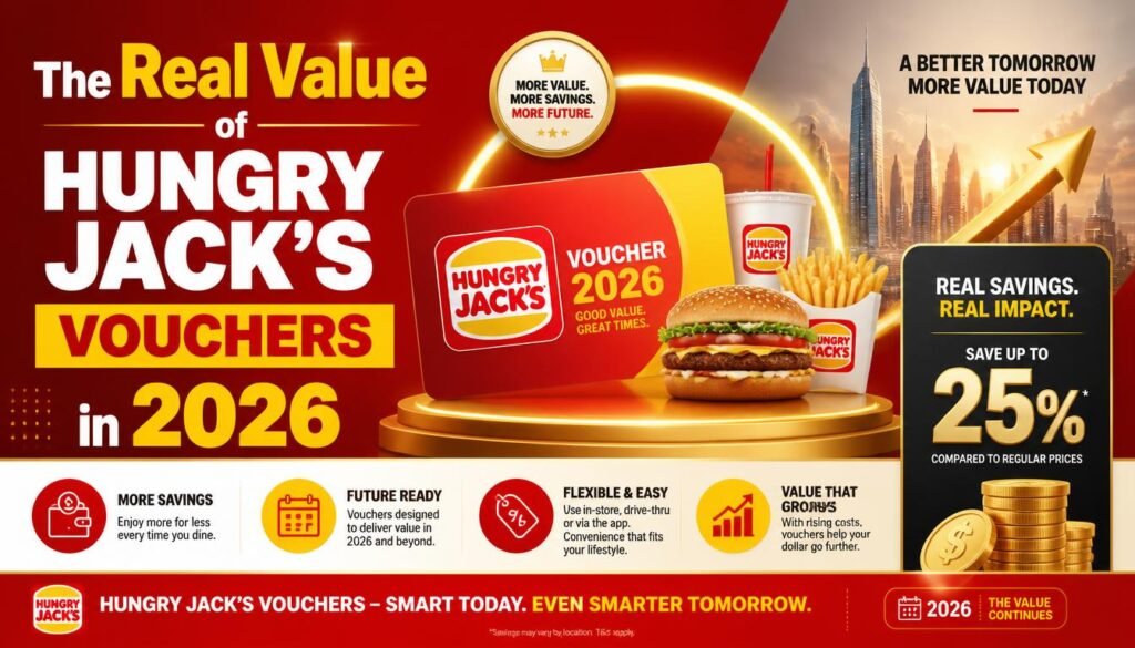 Hungry Jack's Voucher 2026: Current Deals, App Rewards, Coffee Offers and Shake & Win 5 Jack's Vouchers in 2026