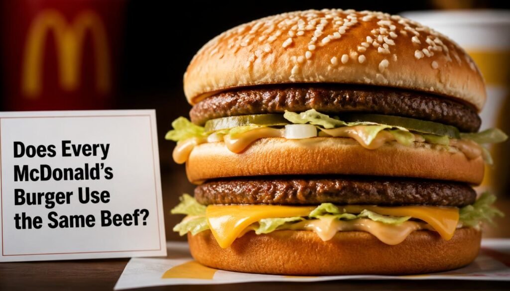 What Kind of Beef Does McDonald’s Use in Your Burgers? 3 McDonald’s Burger Use the Same Beef?