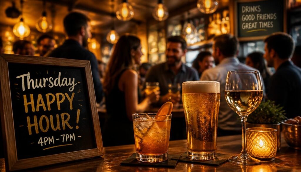 BJ's Restaurant Happy Hour Deals: A Complete Guide to Drinks, Food Specials, and Savings 5 Thursday Happy Hour