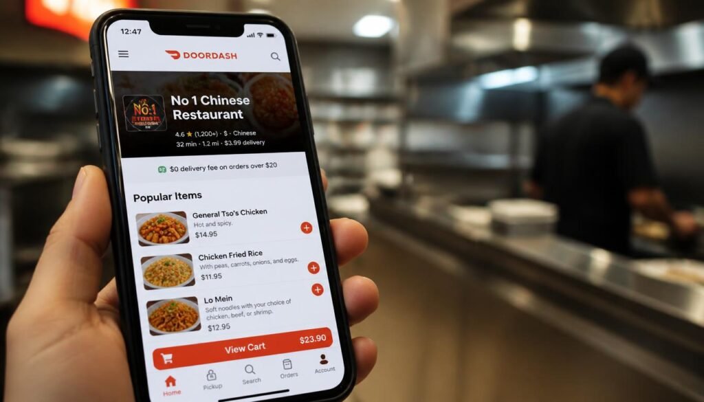 Find the Nearest No 1 Chinese Restaurant 5 Restaurant Through DoorDash