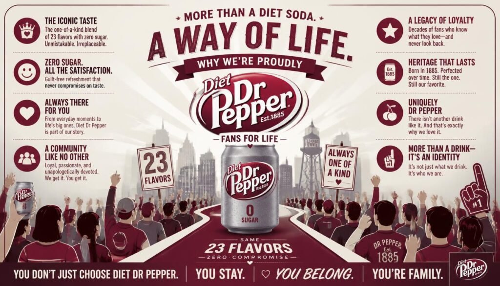Diet Dr Pepper® 4 Why Diet Dr Pepper