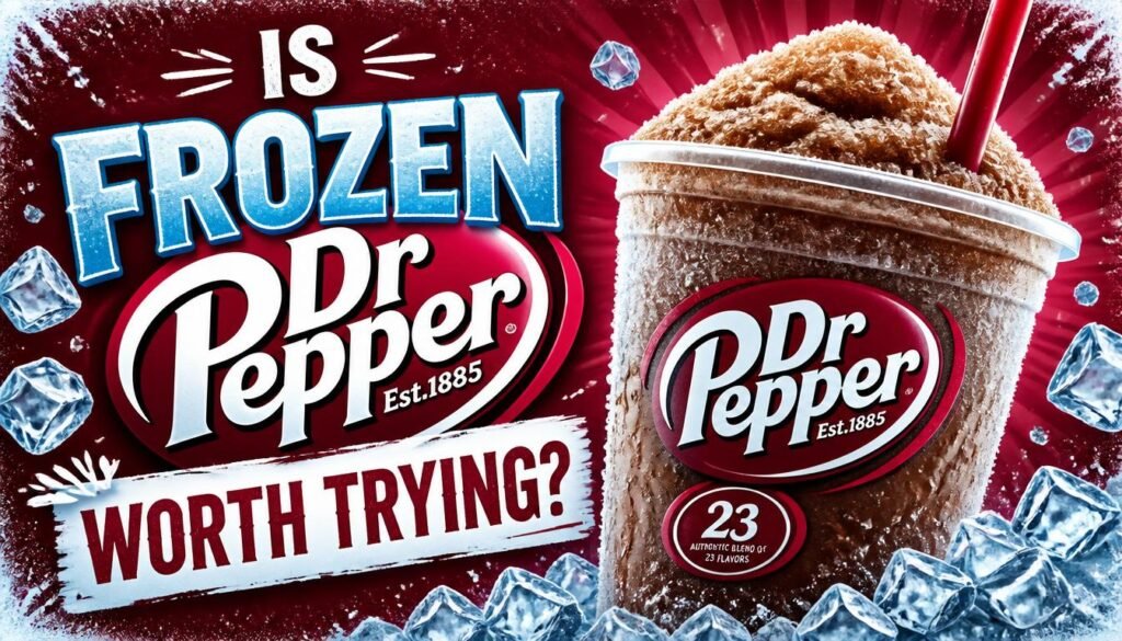 Frozen Dr Pepper®: A Cool, Flavorful Guide to McDonald’s Frozen Dr Pepper 4 Is Frozen Dr Pepper Worth Trying?