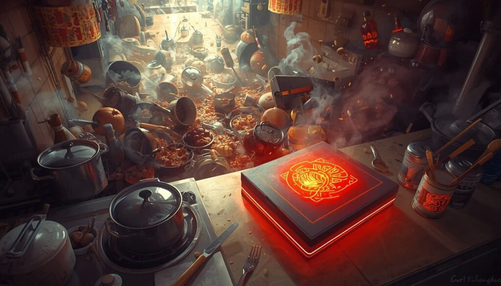 In-game food just got real 3 the kitchen into the final level